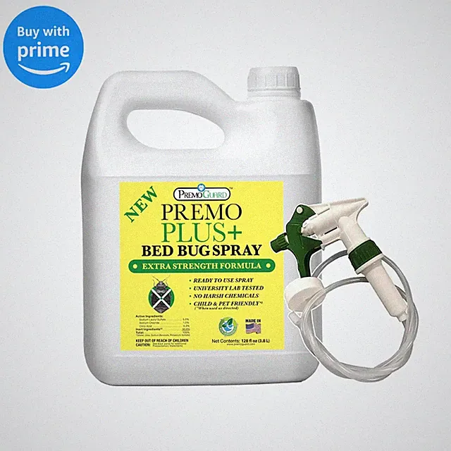 Bed Bug Plus Spray 128 oz | Natural & Non-Toxic | Premo Guard