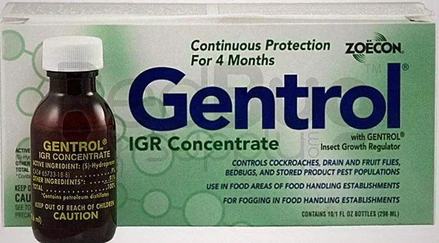 Gentrol IGR Concentrate Insect Growth Regulator Roaches Bed Bugs - 1oz or 1 Pint