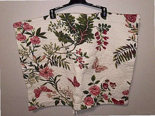 GREENLAND HOME FASHIONS Butterflies Quilted Cotton Standard Pillow Shams Set 2