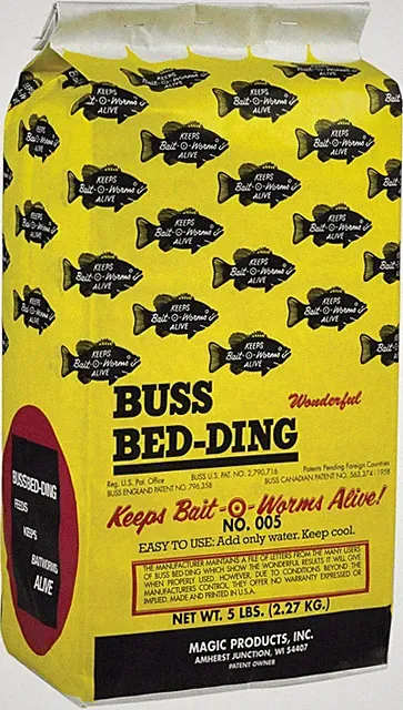 Products Buss Worm Bedding, 5-Pound,Black