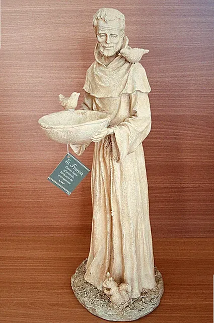 St. Francis Patron Saint of Animals, Birds and the Environment by GANZ